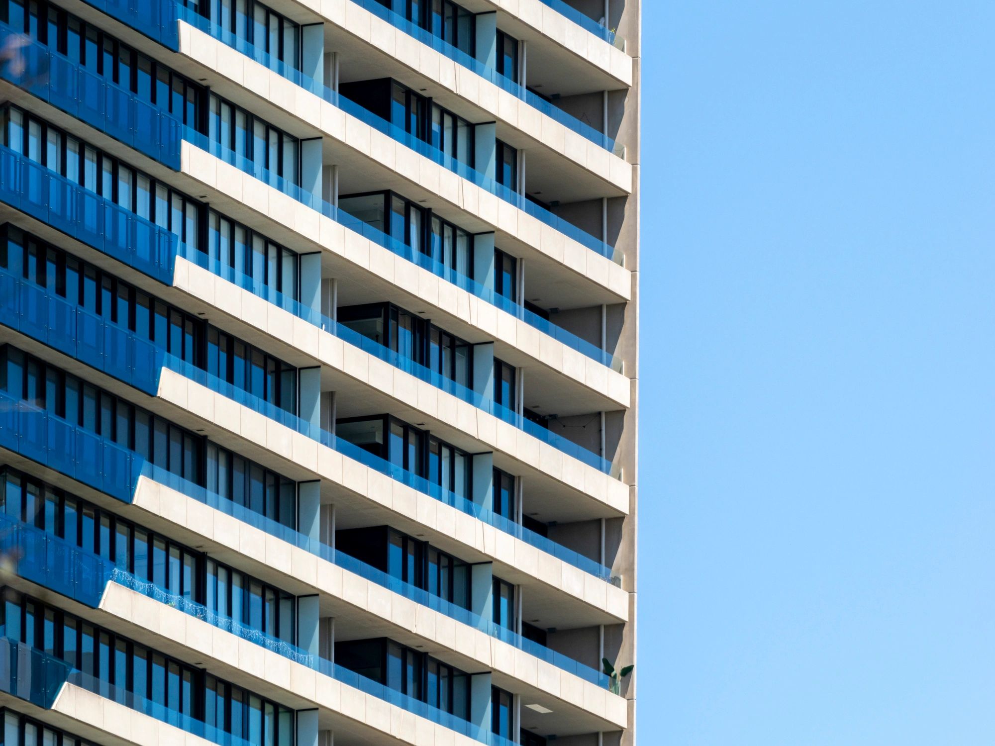 Contemporary building exterior representing developed architectural design